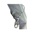 Guardian 10462 6 ft Vinyl Coated Galvanized Cable Choker Anchor with 3 in O-Ring and Snap Hook