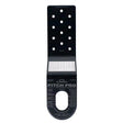Guardian 10540 Pitch Pro 10.25 in. x 3 in. Black Powder Coated Steel Roof Anchor (Single)
