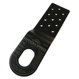 Guardian 10543 Pitch Pro Slotted Roof Anchor Black for Sloped Asphalt Shingle Roofs (25 Pack)