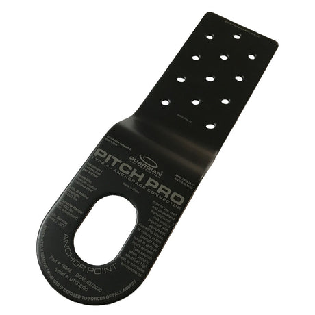 Guardian 10543 Pitch Pro Slotted Roof Anchor Black for Sloped Asphalt Shingle Roofs (25 Pack)