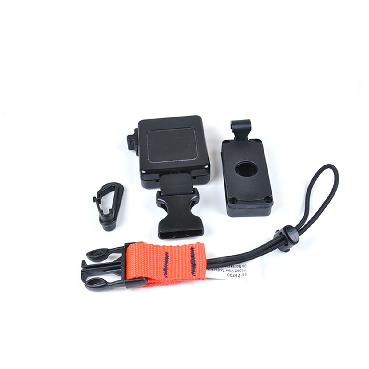 Guardian 105601 42 in Retractable Tool Tether Locking Retractor with Belt Clamp and Elastic Cord Loop - 2