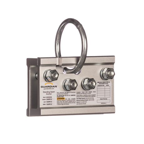 Guardian 10600 2-Way Universal Non-Penetrating Standing Seam Roof Anchor