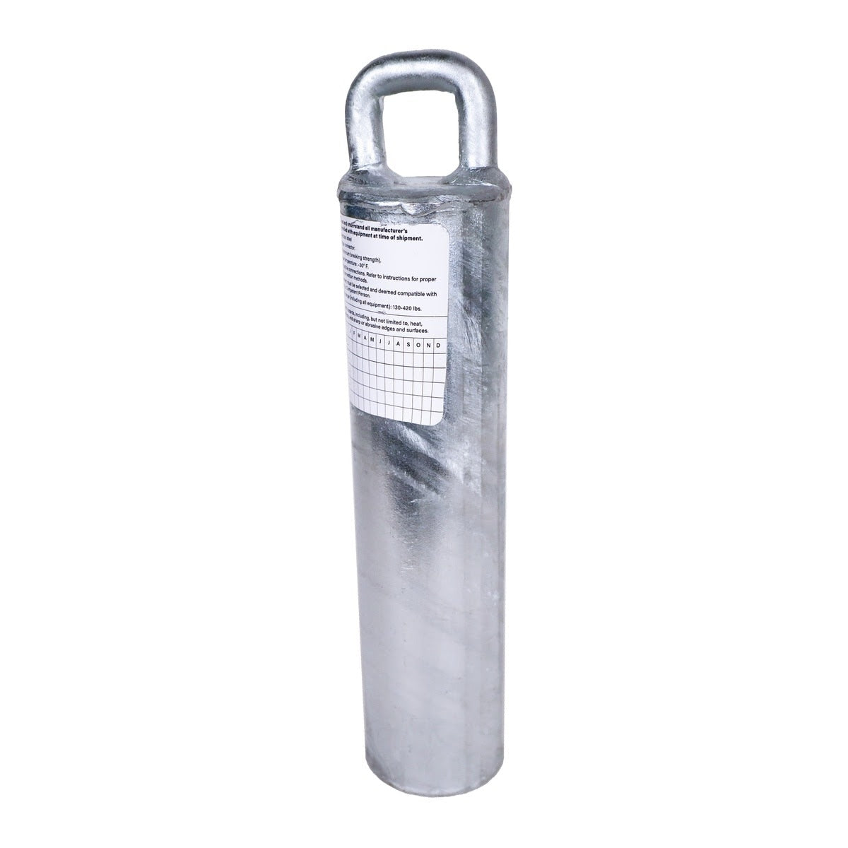 Guardian 10645 CB-12 12 in. Weld-On Anchor Post for Fall Protection (1 Each) - 2