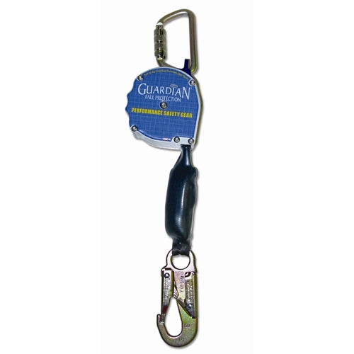 Guardian 10900 11 Foot Web Retractable Lifeline with Carabiner