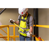 Guardian 10900 Halo 11 Foot Class 1 Web Self Retracting Lifeline with Steel Snap Hook - 5