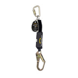 Guardian 10901 Halo 11 ft Class 1 Webbing Self Retracting Lifeline with Steel Rebar Hook - 2