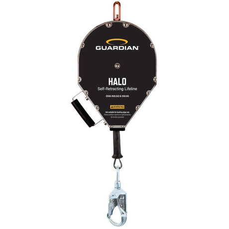 Guardian 10917 50 ft Halo Big Block Cable Self-Retracting Lifeline with Steel Snap Hook (1 Each)