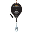 Guardian 10918 65 ft Halo Big Block Cable Self-Retracting Lifeline with Steel Snap Hook
