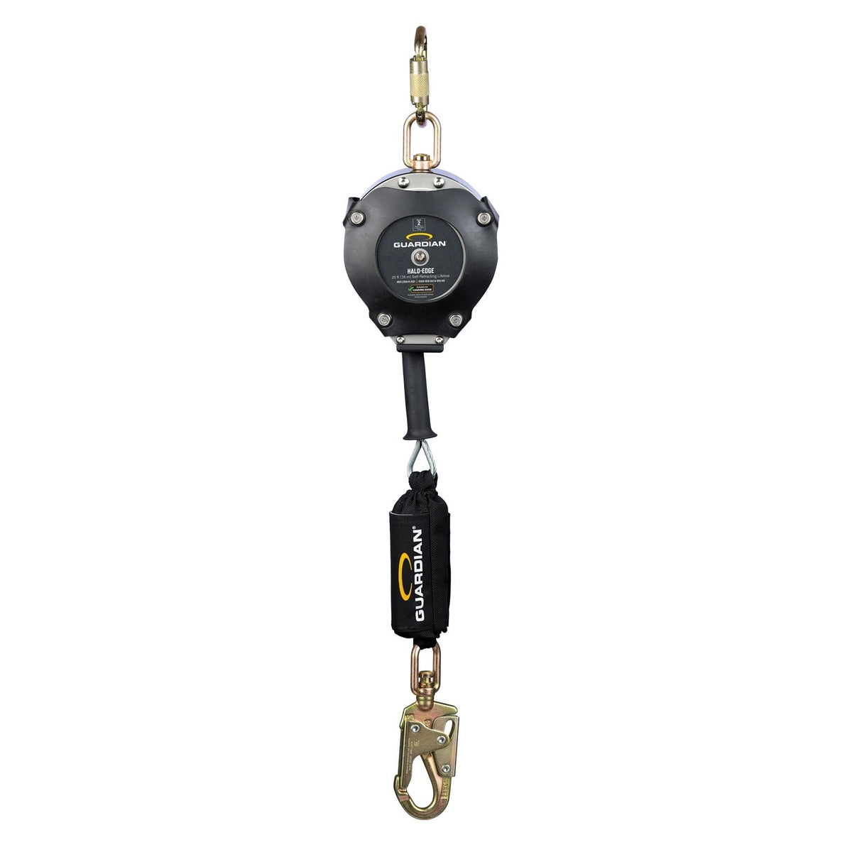 Guardian 10922 Halo Edge 25 ft Cable Class 2 Self Retracting Lifeline for Leading Edge - 2