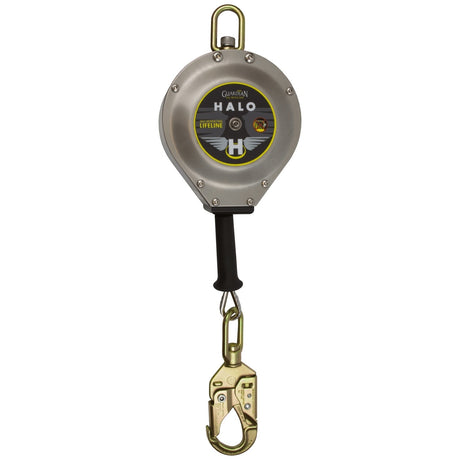 Guardian 10930 20 ft Stainless Steel Cable Self Retracting Lifeline with Swivel Top