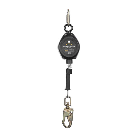 Guardian 10950 10 ft Velocity Class 1 Cable Self Retracting Lifeline with Snap Hook