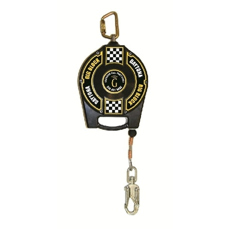 Guardian 10968 Diablo Big Block 50 ft Leading Edge Cable Self Retracting Lifeline with Steel Snap Hook (1 Each)