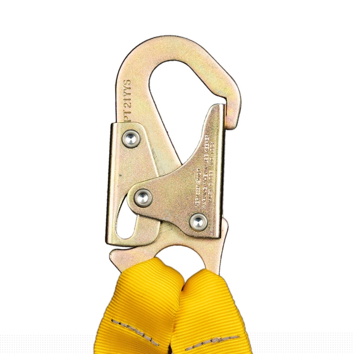 Guardian 11203 6 ft Dual Leg Internal Shock Lanyard with Steel Rebar Hook - 3