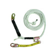 Guardian 11324 75 ft Polydac Rope Vertical Lifeline Assembly with Shock Absorber