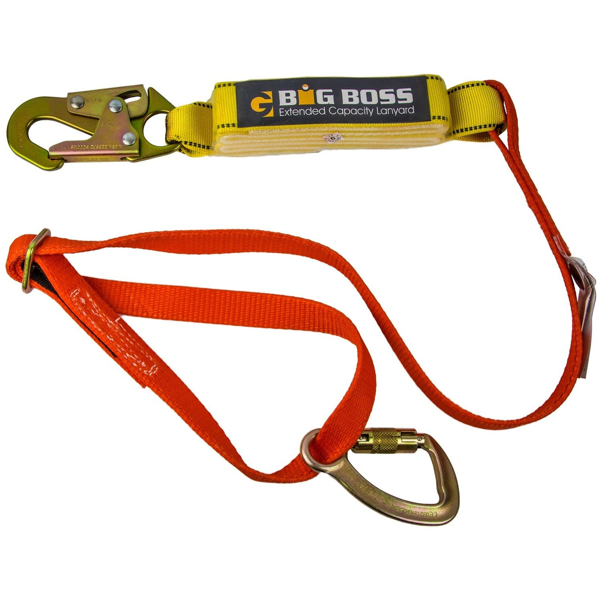 Guardian 11855 4 ft to 6 ft Single Leg Triple Lock Wrap Adjustable Lanyard