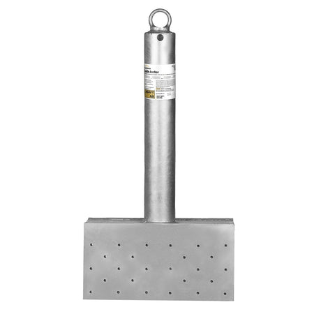 Guardian 1400139 18 in Galvanized Saddle Anchor Permanent Anchorage Connector for Wood Structures