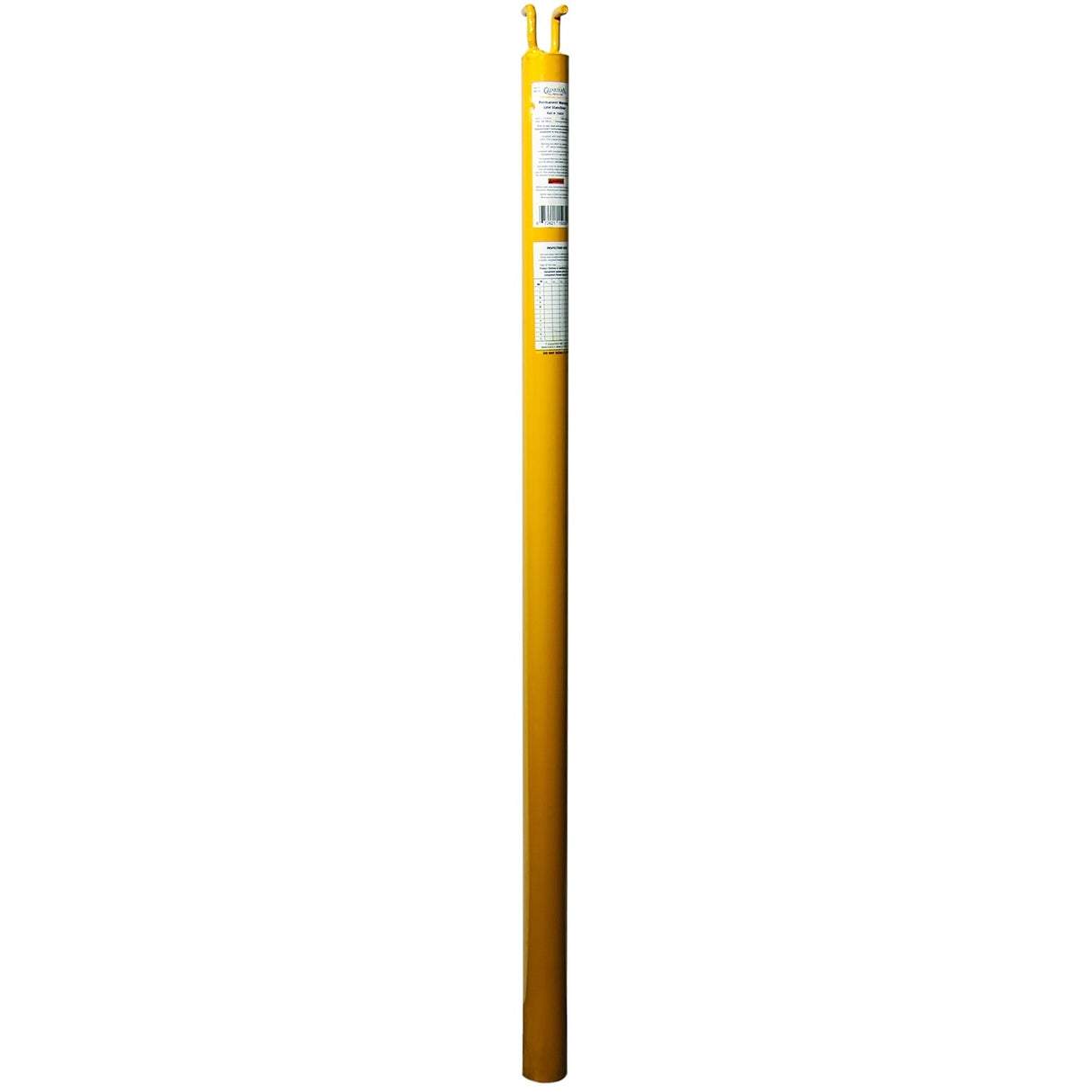 Guardian 15039 42 in Powder Coated Steel Warning Line Post for Controlled Access Areas