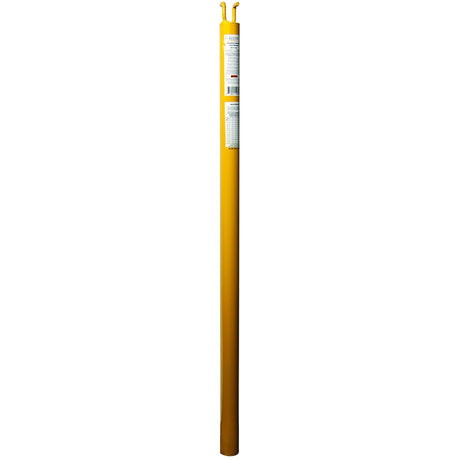 Guardian 15039 42 in Powder Coated Steel Warning Line Post for Controlled Access Areas