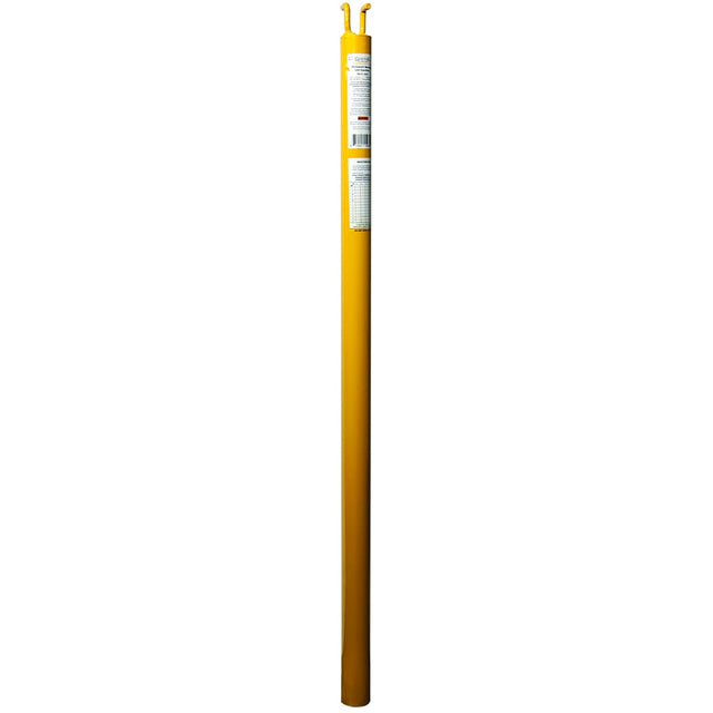 Guardian 15039 42 in Powder Coated Steel Warning Line Post for Controlled Access Areas