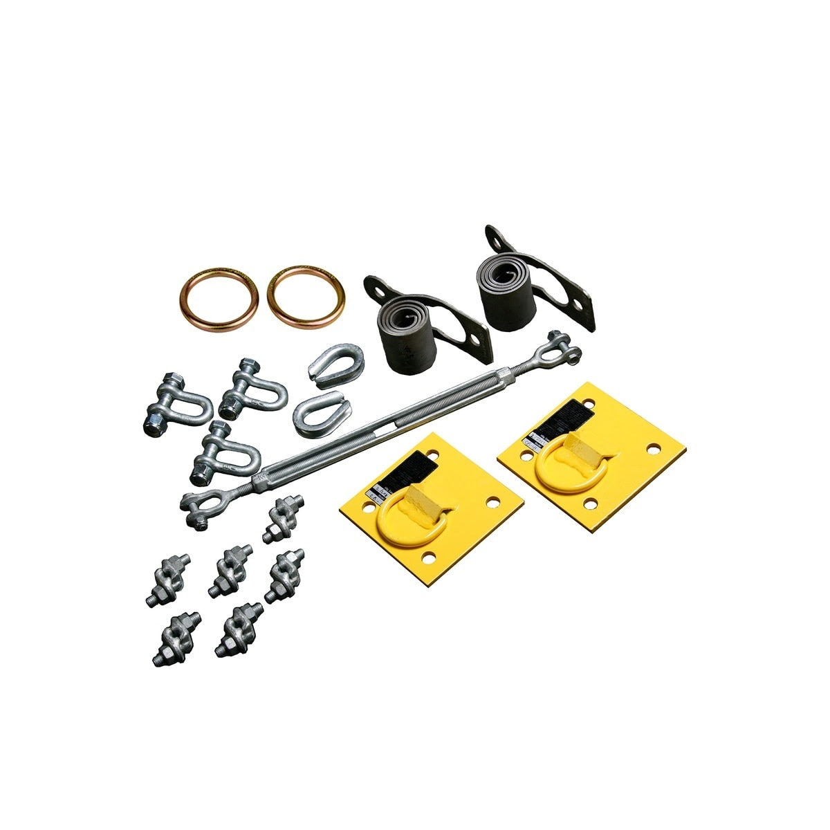 Guardian 15074 Absorbinator Horizontal Lifeline Attachment System for Column or Ceiling Mount for 60 ft to 100 ft Spans