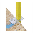 Guardian 15159 Gusset for Guardrail Posts Base Component for Universal Guardrail Posts