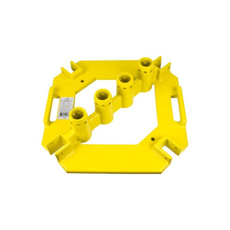 Guardian 15178 QuickSet Multi-Directional Baseplate for G-Rail Guardrail System 21.75 x 21.75 x 6 in.