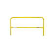 Guardian 15183 6 ft Powder Coated Steel Freestanding Guardrail Rail