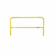 Guardian 15183 6 ft Powder Coated Steel Freestanding Guardrail Rail
