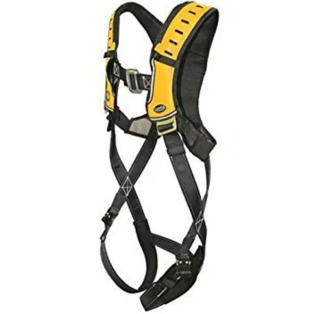 Guardian 181021 Basic HUV Premium Edge Harness M-XL, Black-Yellow, Pass-Thru Chest And Legs