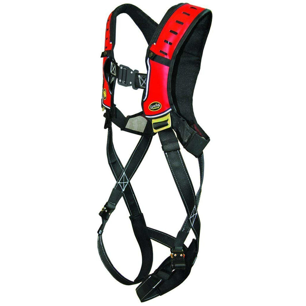 Guardian 181051 Basic HUV Premium Edge Harness M-XL, Red-Black, Pass-Thru Chest And Legs