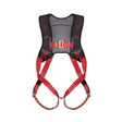 Guardian 181112 HUV Premium Edge Harness XXL, Black-Red, Pass-Thru Chest And Tongue Buckle Legs