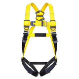 Guardian 181120 HUV Premium Edge Harness SM, Black-Yellow, Pass-Thru Chest, Tongue Buckle Legs - 2