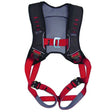 Guardian 182111 HUV Premium Edge Harness M-XL, Black-Red 3D, Pass-Thru Chest, Tongue Buckle Legs