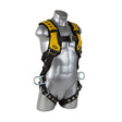 Guardian 182160 HUV Premium Edge Harness SM, Yellow-Black 3D, Pass-Thru Chest, Tongue Buckle Legs