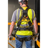 Guardian 21032 Cyclone Full Body Construction Harness with Waist Pad and Side D Rings XXL - 5