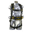 Guardian 21033 Cyclone Construction Harness SM, Black-Yellow, Quick Connect Chest/Leg TB Waist