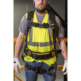 Guardian 21034 Cyclone Full Body Harness with Waist Pad and Side D-Rings M-L - 4