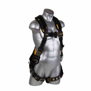 Guardian 21077 Cyclone Full Body Fall Protection Harness with Side D Rings Size S-L