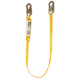 Guardian 21300 6 ft Single Leg Big Boss Extended Free Fall Lanyard with Steel Snap Hooks - 2