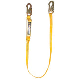 Guardian 21300 6 ft Single Leg Big Boss Extended Free Fall Lanyard with Steel Snap Hooks - 2