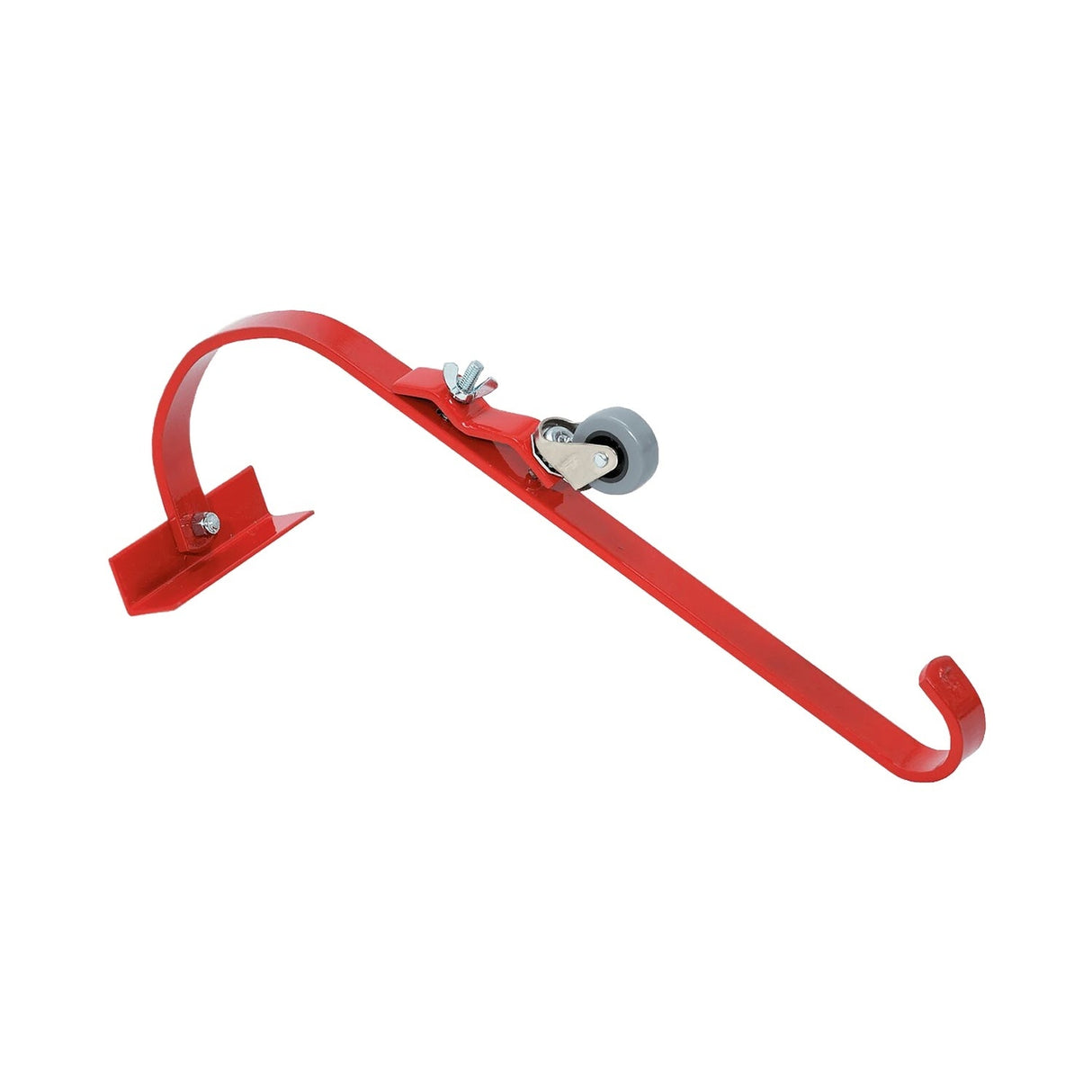 Guardian 2481 24.75 in Steel Ladder Hook with Wheel for Rooftop Ladder Securing