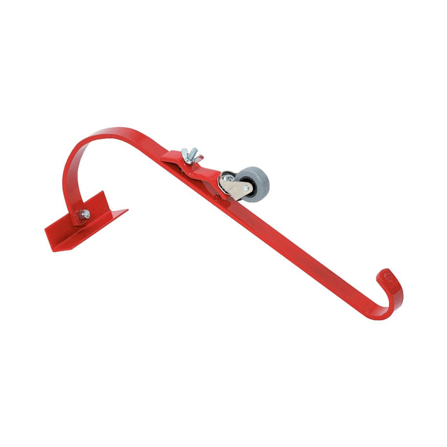 Guardian 2481 24.75 in Steel Ladder Hook with Wheel for Rooftop Ladder Securing