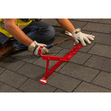 Guardian 2501 10 in. x 45 Degree Heavy Duty Fixed Roof Bracket Fits 2 x 10 Plank - 6