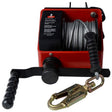 Guardian 32201 WG-01 65 ft Worm Gear Rescue Winch 551 lb Capacity with Galvanized Wire Rope (1 Each)