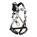 Guardian 3737014 Defender Positioning Full Body Harness XL-XXL Pass-Through Chest Tongue Buckle Legs - 2