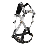 Guardian 3737017 Defender Standard Full Body Harness M-L Quick-Connect Chest Tongue Buckle Legs