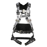 Guardian 3737024 Defender Construction Full Body Harness XS-S Pass-Through Chest Tongue Buckle Legs