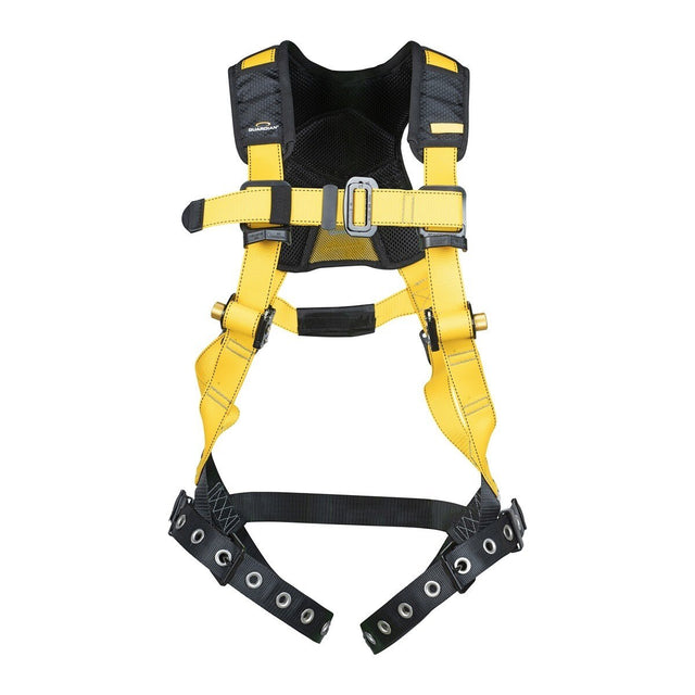 Guardian 3737105 Defender Ultra Full Body Harness M-L Pass Through Chest Tongue Buckle Legs