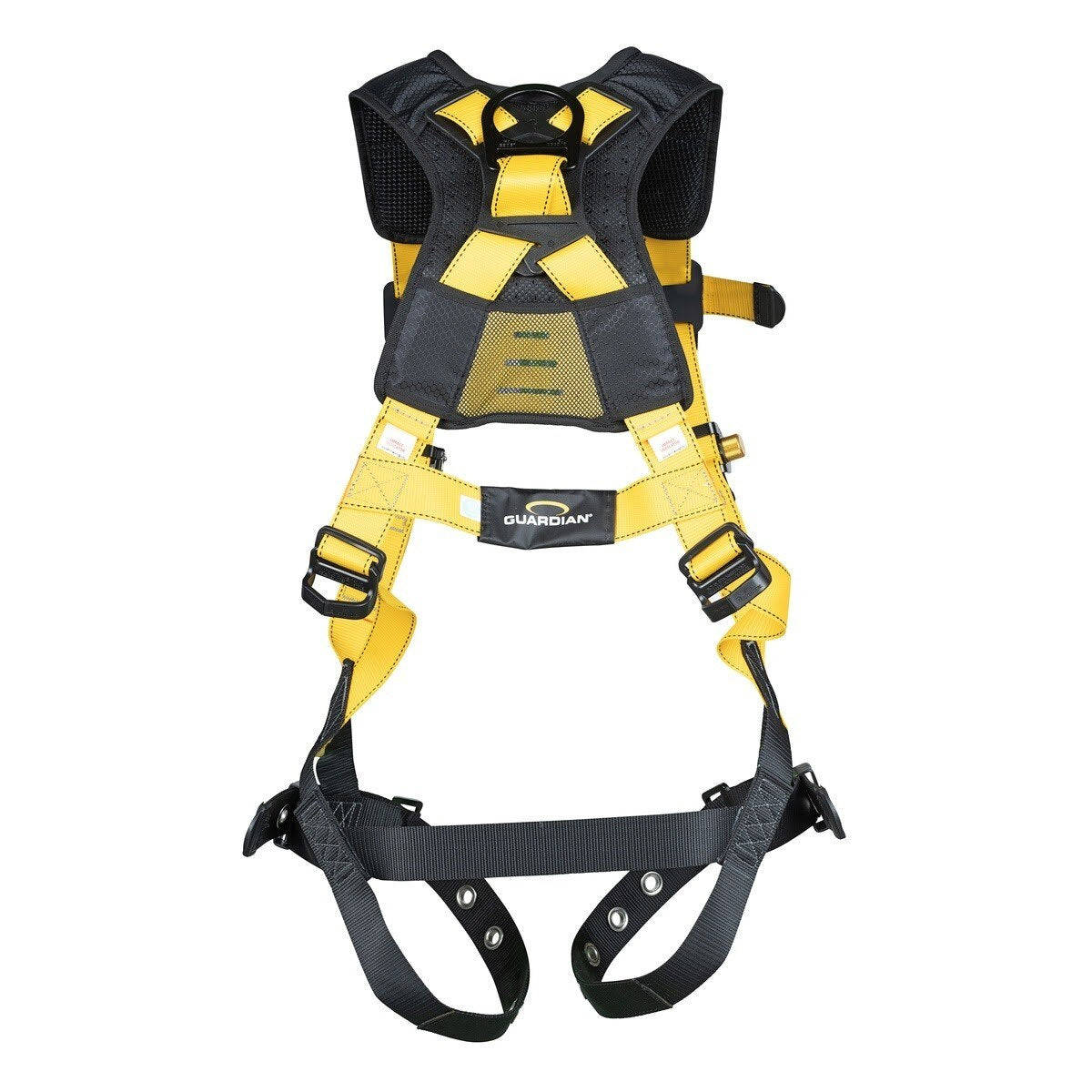 Guardian 3737105 Defender Ultra Full Body Harness M-L Pass Through Chest Tongue Buckle Legs - 2
