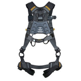 Guardian 3737336 Defender Ultra Plus Positioning Full Body Harness XS-S Quick-Connect Chest and Legs - 3
